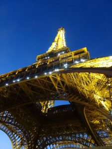 Eiffel Tower by night